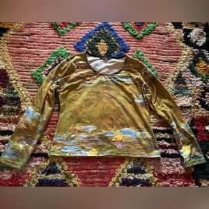 Albertina Y2K Art Design Graphic Long Sleeve